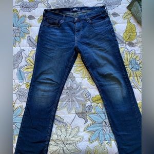 Mens Hollister Epic Flex Jeans - 32x32 Dark Blue